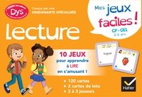 MES JEUX DE LECTURE FACILE ! DYS (CP-CE1)