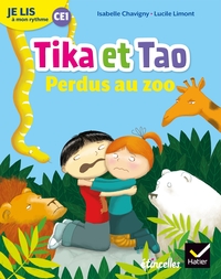 Etincelles, Je lis à mon rythme CE1, Les albums de Tika et Tao, Perdus au zoo