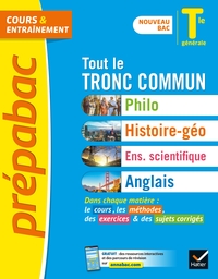 PREPABAC TOUT LA TLE GENERALE (TRONC COMMUN) - BAC 2024 (TOUTES LES MATIERES) - PHILO, HISTOIRE-GEOG