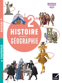 Histoire, Géographie 2de, Livre de l'élève - livre réversible