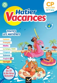 Hatier vacances - Cahier de vacances 2024 du CP vers le CE1 6/7 ans