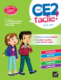 Mon CE2 facile ! adapté aux enfants DYS ou en difficulté d'apprentissage