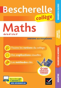 Bescherelle collège - Maths (6e, 5e, 4e, 3e)