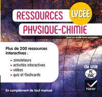 Physique Chimie Lycée, Clé USB de Ressources