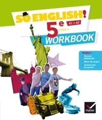 So English ! 5e, Cahier d'activités