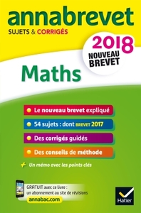 Annales Annabrevet 2018 Maths 3e