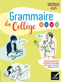 Grammaire du collège 6e et cycle 4, Livre de l'élève