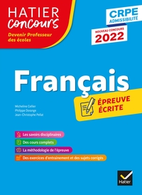 Français - CRPE 2022 - Epreuve écrite d'admissibilité