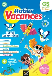 CAHIER DE VACANCES 2024  DE LA GRANDE SECTION VERS LE CP 5/6 ANS - POUR REVISER SON ANNEE DANS TOUTE