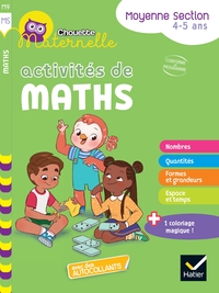 CHOUETTE MATERNELLE ACTIVITES DE MATHS MOYENNE SECTION