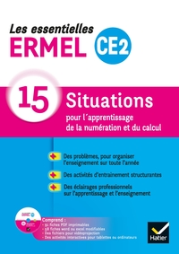 Les Essentielles ERMEL - Maths  CE2 Éd. 2019 - Guide + CDRom