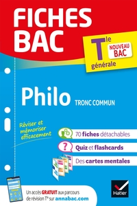 FICHES BAC PHILOSOPHIE TLE - BAC 2024 - NOUVEAU PROGRAMME DE TERMINALE