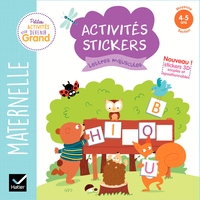 ACTIVITES STICKERS - LETTRES MAJUSCULES MOYENNE SECTION