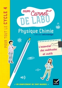 Physique Chimie, Microméga Cycle 4, Mon Carnet de Labo
