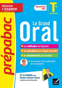 Prépabac Le Grand Oral Tle générale - Bac 2023