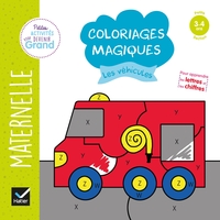 Coloriages magiques - Les véhicules PS