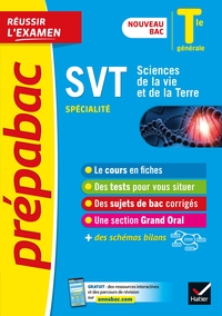 SVT Tle générale (spécialité) - Prépabac Réussir l'examen - Bac 2023