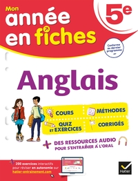 Anglais 5e (fiches de révision & exercices)