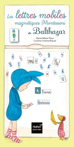 COFFRET LES LETTRES MOBILES MAGNETIQUES MONTESSORI DE BALTHAZAR