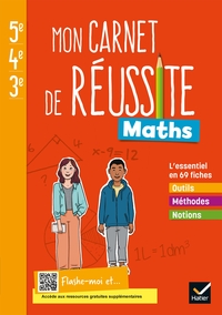 Mathématiques 5e/4e/3e, Mon carnet de réussite