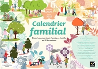 Calendrier familial septembre 2020 - janvier 2022