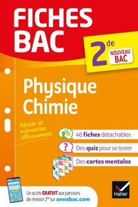 Fiches bac Physique-Chimie 2de
