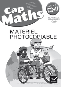 Cap Maths CM1, Matériel photocopiable