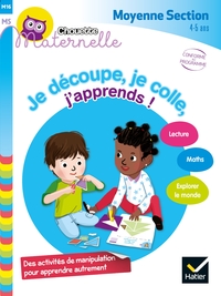 JE DECOUPE, JE COLLE, J'APPRENDS MOYENNE SECTION