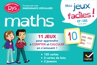 Mes jeux de maths facile ! dys (CP-CE1)