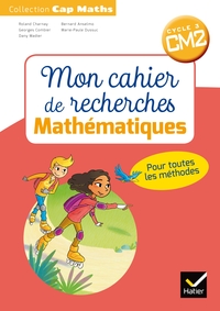 Cap maths, Mon cahier de recherche CM2, Cahier élève, Ed. 2018