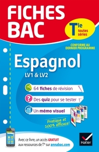 Fiches bac Espagnol Tle (LV1 & LV2)