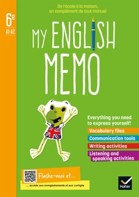 My English Mémo 6e, Carnet de l'élève