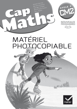 Cap Maths Cm2 Materiel Photocopiable