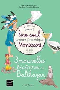 COFFRET PREMIERS LIVRES A LIRE SEUL 3 NOUVELLES HISTOIRES DE BALTHAZAR NIVEAU 3 PEDAGOGIE MONTESSORI