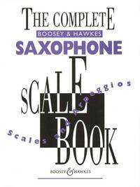 COMPLETE SAXOPHONE SCALE BOOK SAXOPHONE