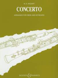 CONCERTO C MAJOR - FOR OBOE AND ORCHESTRA. KV 314. OBOE AND ORCHESTRA. REDUCTION POUR PIANO AVEC PAR