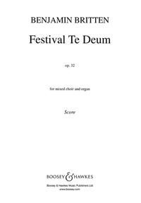 FESTIVAL TE DEUM OPUS 32/ORG. CHANT