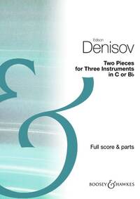 TWO PIECES FOR THREE INSTRUMENTS -PARTITION+PARTIES SEPAREES