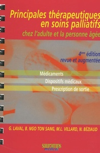 SOINS PALLIATIFS LES PRINCIPALES THERAPEUTIQUES EN SOINS PALLIATIFS CHEZ L ADULT