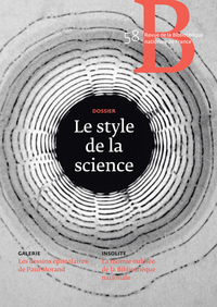 Revue de la BNF 58 - LE STYLE DE LA SCIENCE