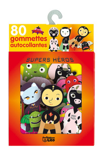 MA BOITE A GOMMETTES SUPER HEROS