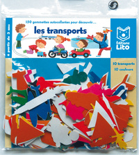 150 GOMMETTES POUR DECOUVRIR LES TRANSPORTS (AVEC SUPPORT)