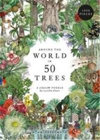 AROUND THE WORLD IN 50 TREES A JIGSAW PUZZLE /ANGLAIS