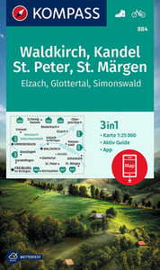 884 WALDKIRCH - KANDEL - ST PETER ST MARGEN - ELZACH - GLOTTERTAL