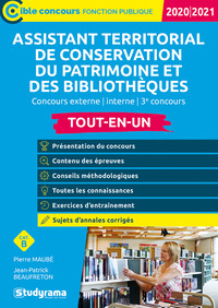 ASSISTANT TERRITORIAL DE CONSERVATION DU PATRIMOINE ET DES BIBLIOTHEQUES - TOUT-EN-UN 2020-2021 CONC