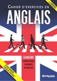 Cahier d'exercices en anglais