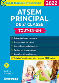 ATSEM PRINCIPAL DE 2E CLASSE  TOUT-EN-UN - CONCOURS 2022  CATEGORIE C