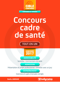 Concours cadre de santé 2017