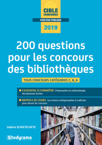 200 questions pour les concours des bibliothèques