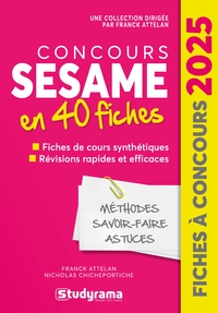 Concours SESAME en 40 fiches